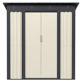 מחסן מתכת 251342 בגודל 1.80/0.92 מטר מבית GARDEN TOP