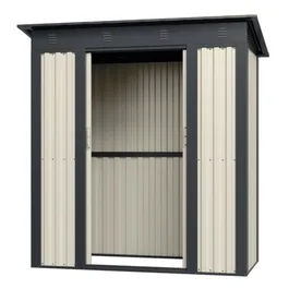 מחסן מתכת 251342 בגודל 1.80/0.92 מטר מבית GARDEN TOP