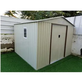 מחסן מתכת 251343 בגודל 2.77/3.19 מטר מבית GARDEN TOP