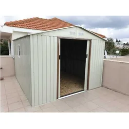 מחסן מתכת 251343 בגודל 2.77/3.19 מטר מבית GARDEN TOP