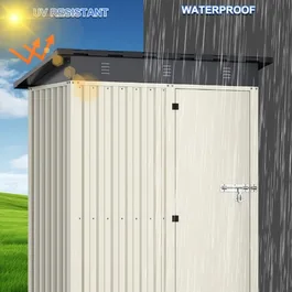 מחסן מתכת 251345 בגודל 0.75/1.50 מטר מבית GARDEN TOP