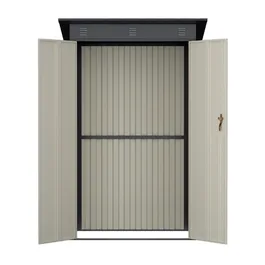 מחסן מתכת 251349 בגודל 1.20/1.20 מטר מבית GARDEN TOP