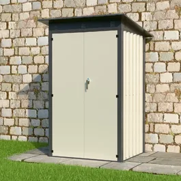 מחסן מתכת 251350 בגודל 1.20/0.90 מטר מבית GARDEN TOP