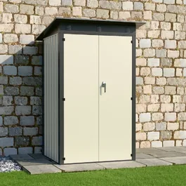 מחסן מתכת 251350 בגודל 1.20/0.90 מטר מבית GARDEN TOP