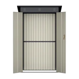 מחסן מתכת 251350 בגודל 1.20/0.90 מטר מבית GARDEN TOP