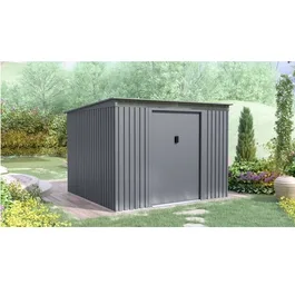 מחסן מתכת 251353 בגודל 2.61/2.41 מטר מבית GARDEN TOP