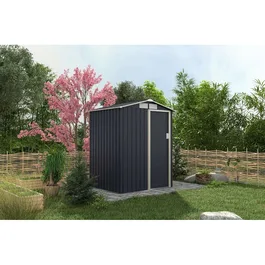 מחסן מתכת 251355 בגודל 1.50/1.30 מטר מבית GARDEN TOP