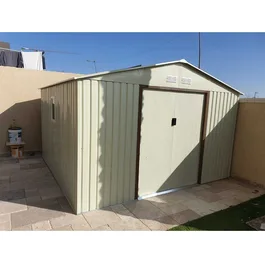 מחסן מתכת 251357 בגודל 3.40/3.19 מטר מבית GARDEN TOP