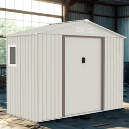 מחסן מתכת 251359 בגודל 2.77/1.3 מטר מבית GARDEN TOP