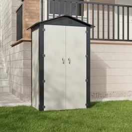 מחסן מתכת 251360 בגודל 1.20/0.90 מטר מבית GARDEN TOP