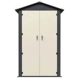 מחסן מתכת 251360 בגודל 1.20/0.90 מטר מבית GARDEN TOP