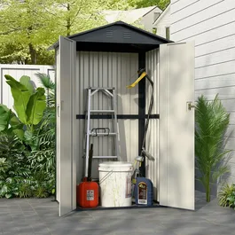 מחסן מתכת 251360 בגודל 1.20/0.90 מטר מבית GARDEN TOP