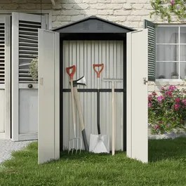 מחסן מתכת 251360 בגודל 1.20/0.90 מטר מבית GARDEN TOP