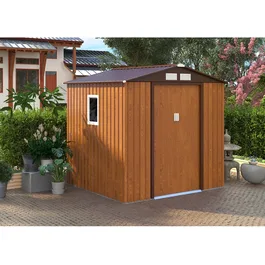 מחסן מתכת 251361 בגודל 3.40/3.19 מטר מבית GARDEN TOP