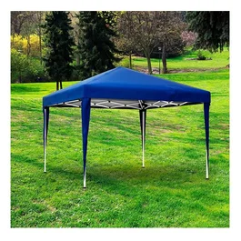 גזיבו מתקפל 251372 בגודל 3/3 מטר בצבע כחול מבית CITYSPORT