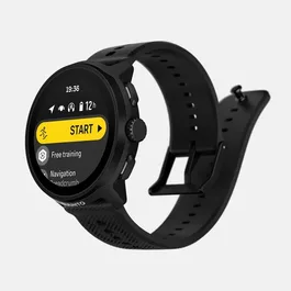 שעון ספורט וכושר 251384 דגם RUN בצבע All Black (Silicone Strap) מבית SUUNTO