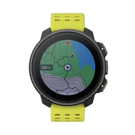 שעון ספורט חכם 242273 דגם VERTICAL מבית סונטו SUUNTO Black Lime