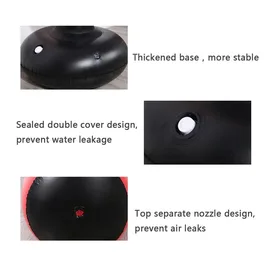 שק איגרוף מתנפח 261482 עם בסיס איזון לרצפה ומשאבת אוויר מבית CITYSPORT