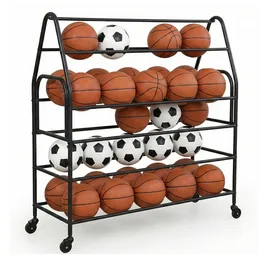מתקן עגלה לאחסון כדורים 261491 על הגלגלים עם 5 קומות מבית CITYSPORT