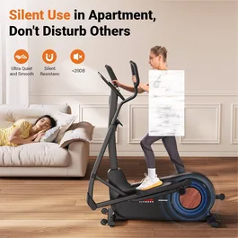 אליפטיקל איכותי ומשוכלל 261494 דגם E47 עם גנרטור פנימי ואורך צעד גדול מבית YORK