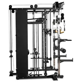 מכשיר קומבו מקצועי לחדרי כושר 261569 במשקל 120 ק"ג*3 משקל מובנה מבית CITYSPORT