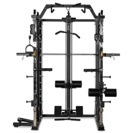 מכשיר קומבו מקצועי לחדרי כושר 261569 במשקל 120 ק"ג*3 משקל מובנה מבית CITYSPORT