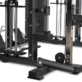 מכשיר קומבו מקצועי לחדרי כושר 261569 במשקל 120 ק"ג*3 משקל מובנה מבית CITYSPORT