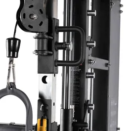 מכשיר קומבו מקצועי לחדרי כושר 261569 במשקל 120 ק"ג*3 משקל מובנה מבית CITYSPORT