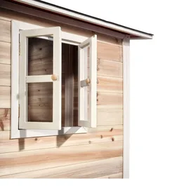 בית עץ לילדים 261576 תוצרת הולנד - צבע טבעי