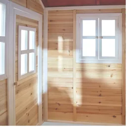 בית עץ לילדים 261576 תוצרת הולנד - צבע טבעי