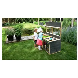 מטבח חוץ מעץ לילדים 261577 תוצרת הולנד