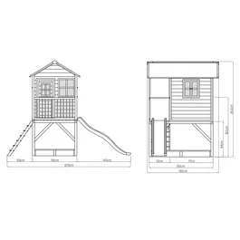 בית עץ לילדים 261581 תוצרת הולנד
