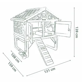 לול עופות מעוצב 261591 תוצרת צרפת