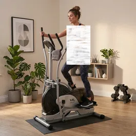 אליפטיקל שקוף כסוף 261617 דגם ORBITRAC ULTIMATE מבית VO2