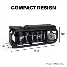 ספסל אימון רב-תכליתי 261618 דגם CFB1.1 עם מעמד למשקולות מבית CENTR