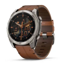 שעון ספורט חכם 261643 דגם fēnix® 8 AMOLED Sapphire TITANIUM בקוטר 51 מ"מ בית GARMIN