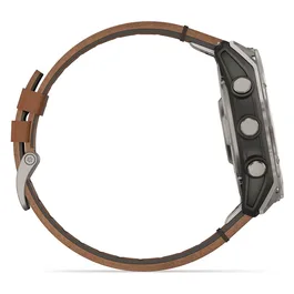 שעון ספורט חכם 261643 דגם fēnix® 8 AMOLED Sapphire TITANIUM בקוטר 51 מ"מ בית GARMIN