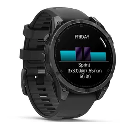 שעון ספורט חכם 261645 דגם fēnix® 8 AMOLED בקוטר 51 מ"מ בית GARMIN