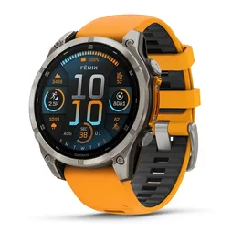 שעון ספורט חכם 261646 דגם fēnix® 8 AMOLED Sapphire TITANIUM בקוטר 47 מ"מ בית GARMIN