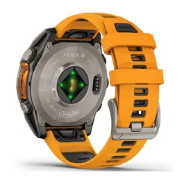 שעון ספורט חכם 261646 דגם fēnix® 8 AMOLED Sapphire TITANIUM בקוטר 47 מ"מ בית GARMIN