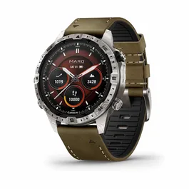 שעון ספורט חכם 261659 דגם MARQ Adventurer (gen2) Damascus Steel בקוטר 46 מ"מ מבית GARMIN