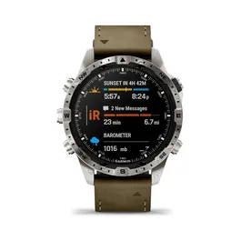 שעון ספורט חכם 261659 דגם MARQ Adventurer (gen2) Damascus Steel בקוטר 46 מ"מ מבית GARMIN