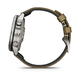 שעון ספורט חכם 261659 דגם MARQ Adventurer (gen2) Damascus Steel בקוטר 46 מ"מ מבית GARMIN