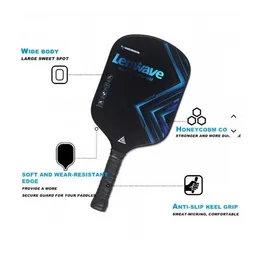 מחבט פיקלבול מקצועי 261695 דגם LENWAVE PRO מבית LENWAVE