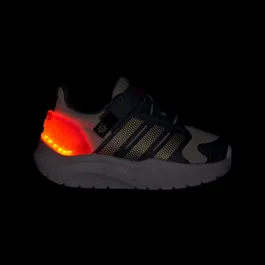 נעלי ספורט עם אורות לילדים 261770 דגם LIGHTORAMA Kids ADIDAS בצבע אפור
