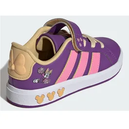 נעלי אופנה לילדים 261771 דגם Disney Minnie Mouse Grand Court ADIDAS בצבע סגול