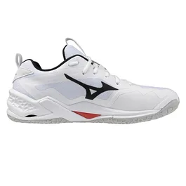 נעלי כדורעף לבוגרים 261788 דגם Wave Stealth Neo Indoor MIZUNO בצבע לבן
