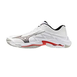 נעלי כדורעף לבוגרים 261790 דגם Wave Wave Lightning Elite MIZUNO בצבע לבן