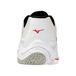 נעלי כדורעף לבוגרים 261790 דגם Wave Wave Lightning Elite MIZUNO בצבע לבן