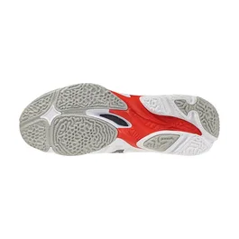 נעלי כדורעף לבוגרים 261790 דגם Wave Wave Lightning Elite MIZUNO בצבע לבן